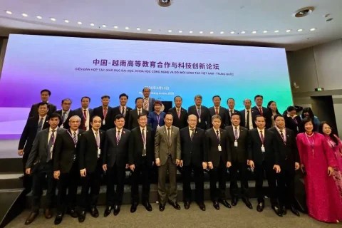 Đoàn công tác Đại học Kinh tế Quốc dân tham dự Diễn đàn hợp tác giáo dục Việt Nam – Trung Quốc, mở rộng kết nối học thuật quốc tế