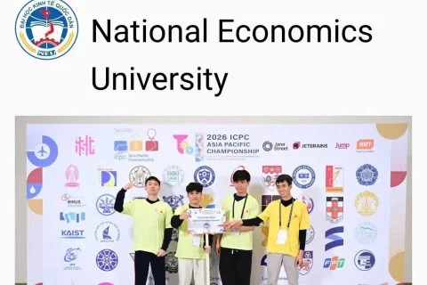 Đội tuyển NEU.Anarchaos giành quyền tham dự Vòng Chung kết Toàn cầu ICPC World Finals 2026